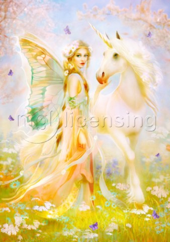 Fairy Princess and Unicornjpg