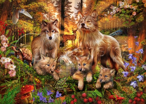Wolf Forest Family