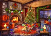 Cosy Cabin Christmas (Variant 1)