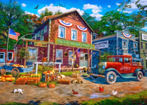 The Old General Store 70x50 Variant 1