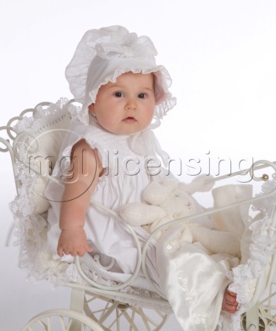 Baby in White Pramjpg