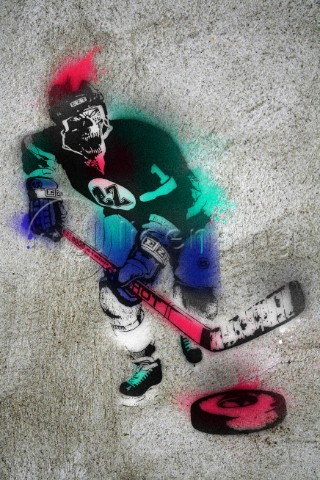 Hockey Zombie 3182