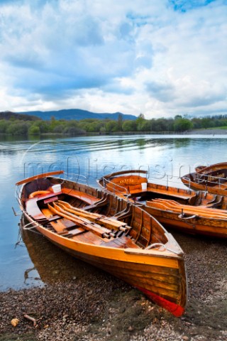 Rowing Boats on Coniston Water