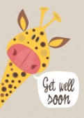 Get Well Soon Giraffe