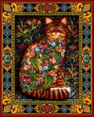Tapestry Cat