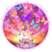 Celestial Butterfly Circle