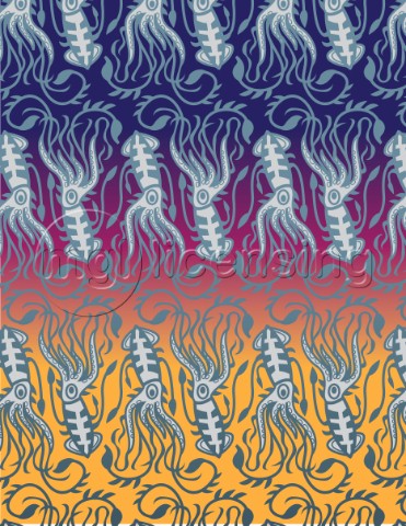 Squid Pattern Gradieent