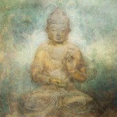 Serene buddha gold (Variant 1)