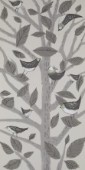 Grey Bird Tree Vertical