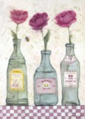 Floral Bottles Rose