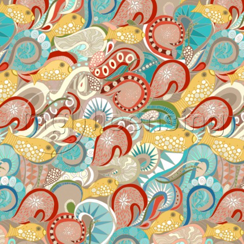 ocean art  also available as a repeating pattern  600012000px