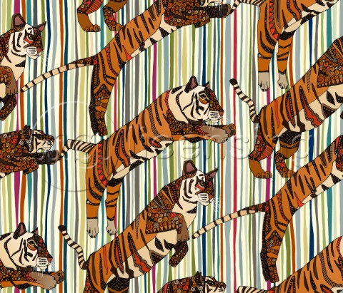 Jumping Tiger Pattern