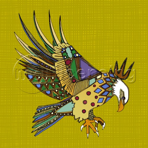 jewel eagle chartreuse variant 1