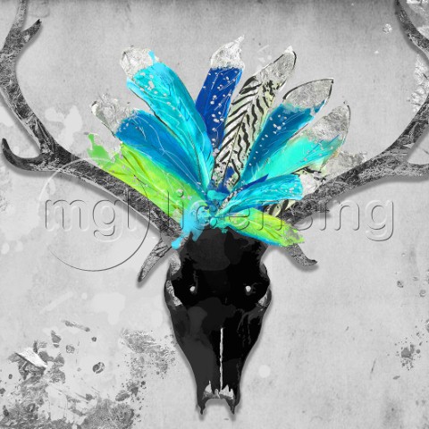Blue Fathers Antlers