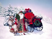 santas jolly sleigh