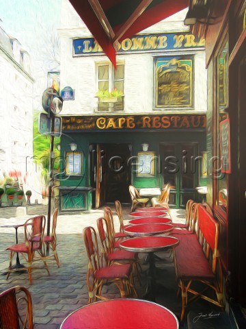 Paris Cafe Montmartre