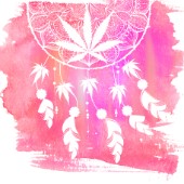 Cannabis Dream Catcher
