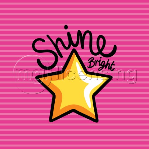 Shine Bright StarPlacement Print