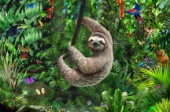 Sloth in the Jungle
