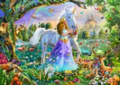 Princess and Unicorn Castle (variant 1)