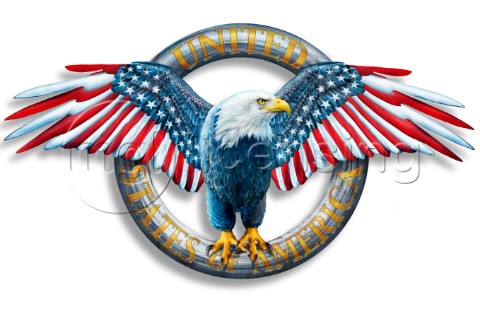 Patriotic Eagle variant 1
