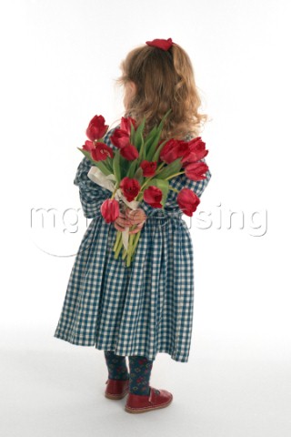Toddler and Tulips MF5088jpg