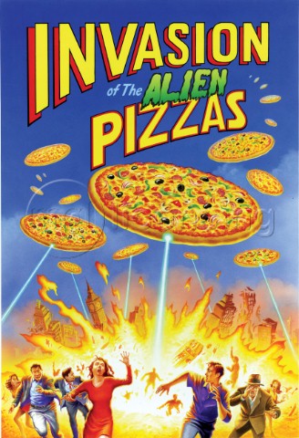 Invasion of the alien pizzas