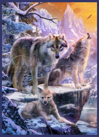 Wolves In Winter crop variant 1