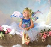 Blue cloud fairy