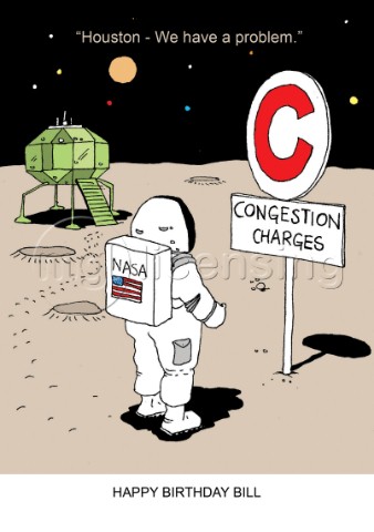 Space congestion charge