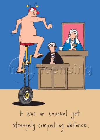 Court unicycle