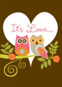 Two Owls in Love