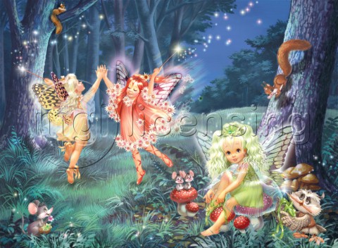 Fairies dancing