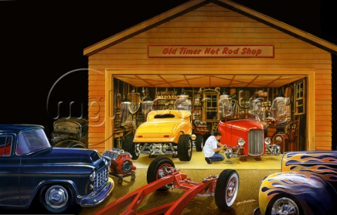 Old Timer Hot Rod Shop