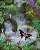 Butterfly Waterfall Dream
