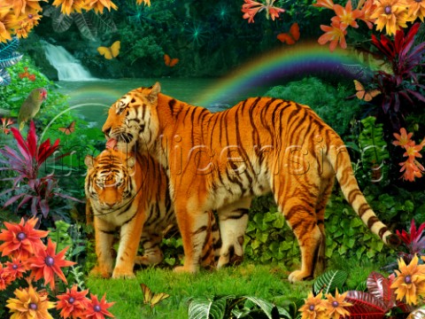 Tiger Love Tropical