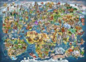 Wonderful World - Map Illustration