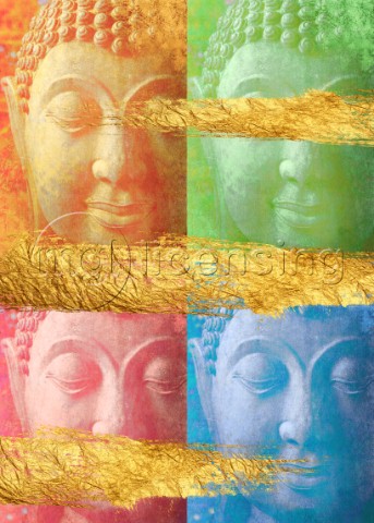 fourcolor buddha   Variant 1