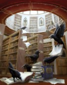 Ravens in the Library