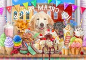 Ice Cream Parlor Pups (Variant 1)