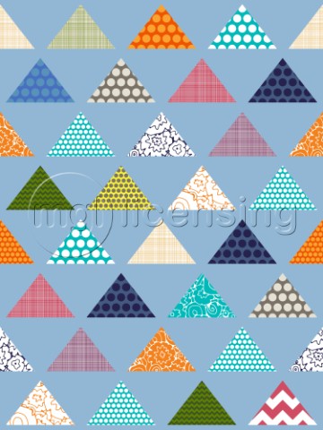 geo filled triangles